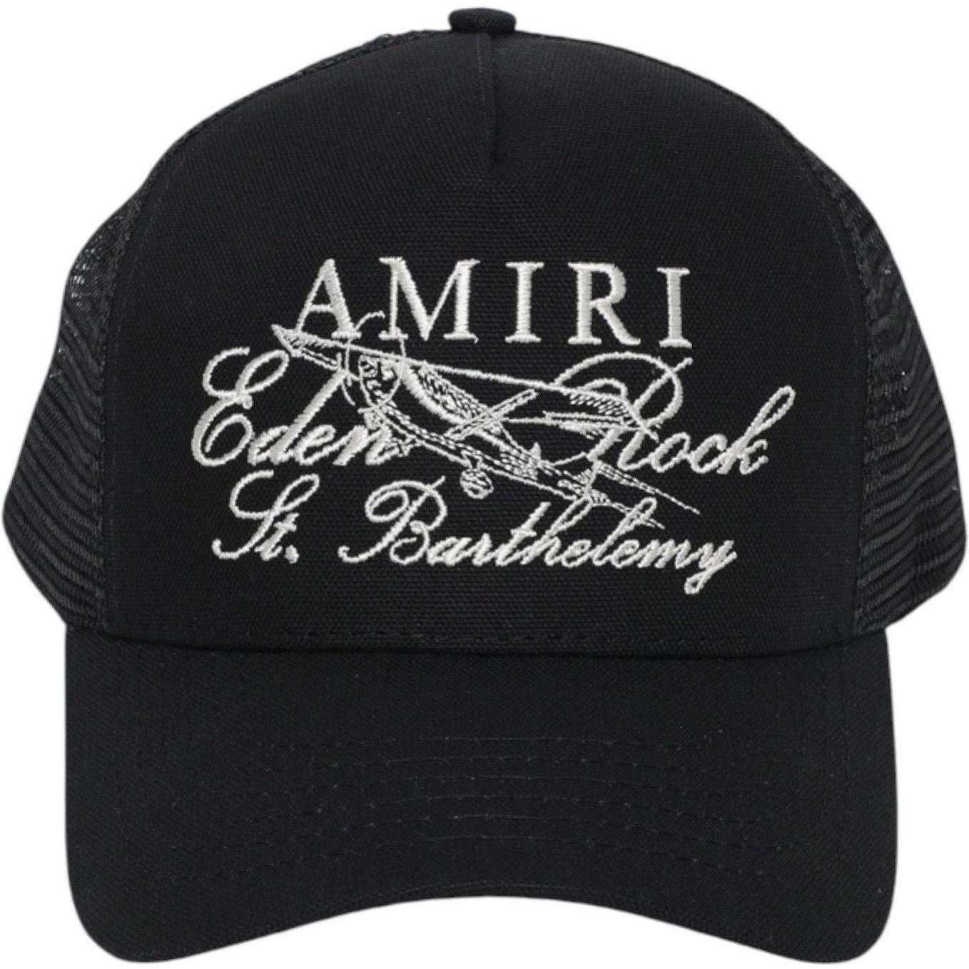 Amiri Eden Rock Trucker Hat Black