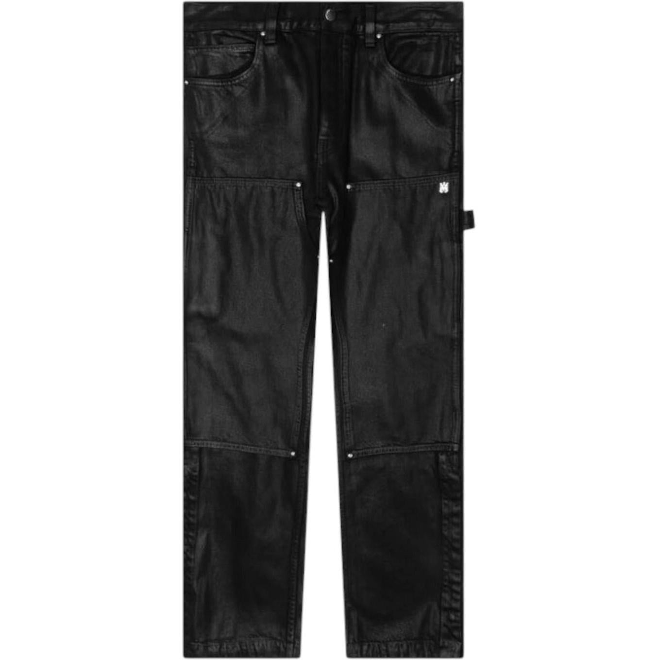 Amiri Wax Carpenter Jeans Black - Like New