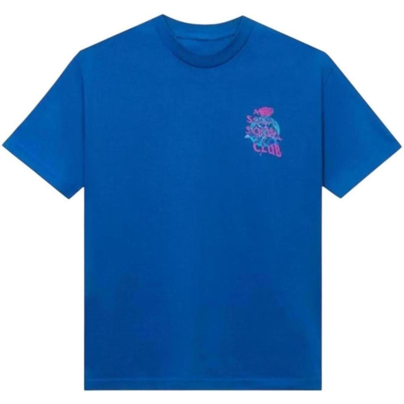 Anti Social Social Club Out Of Time T-shirt Blue