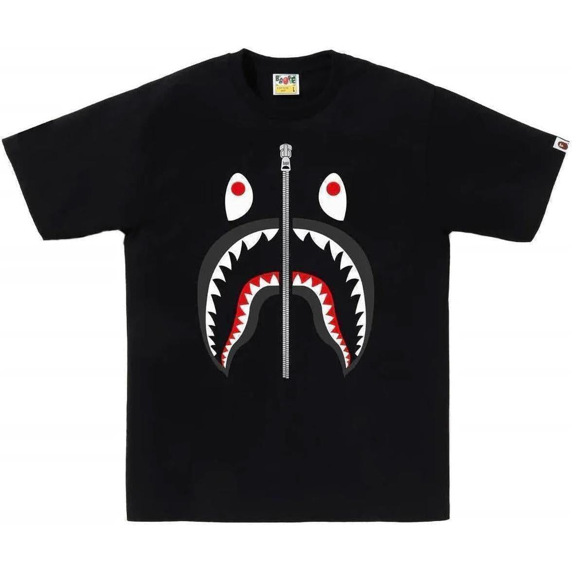 BAPE Shark Tee Black