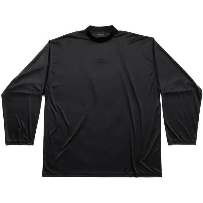 Balenciaga 3B Sport Logo Longsleeve T-Shirt Black