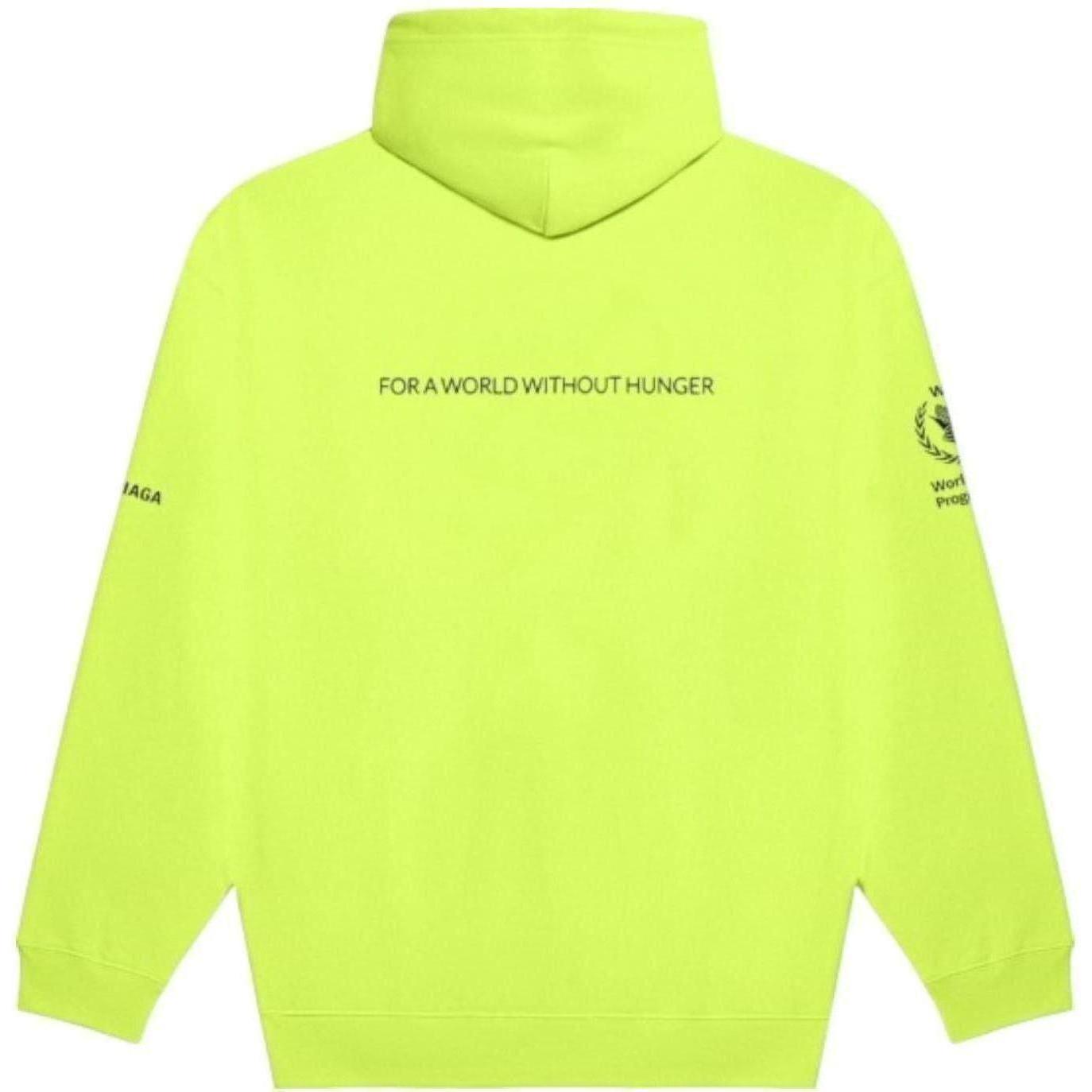 Balenciaga World Food Programme Green Hoodie