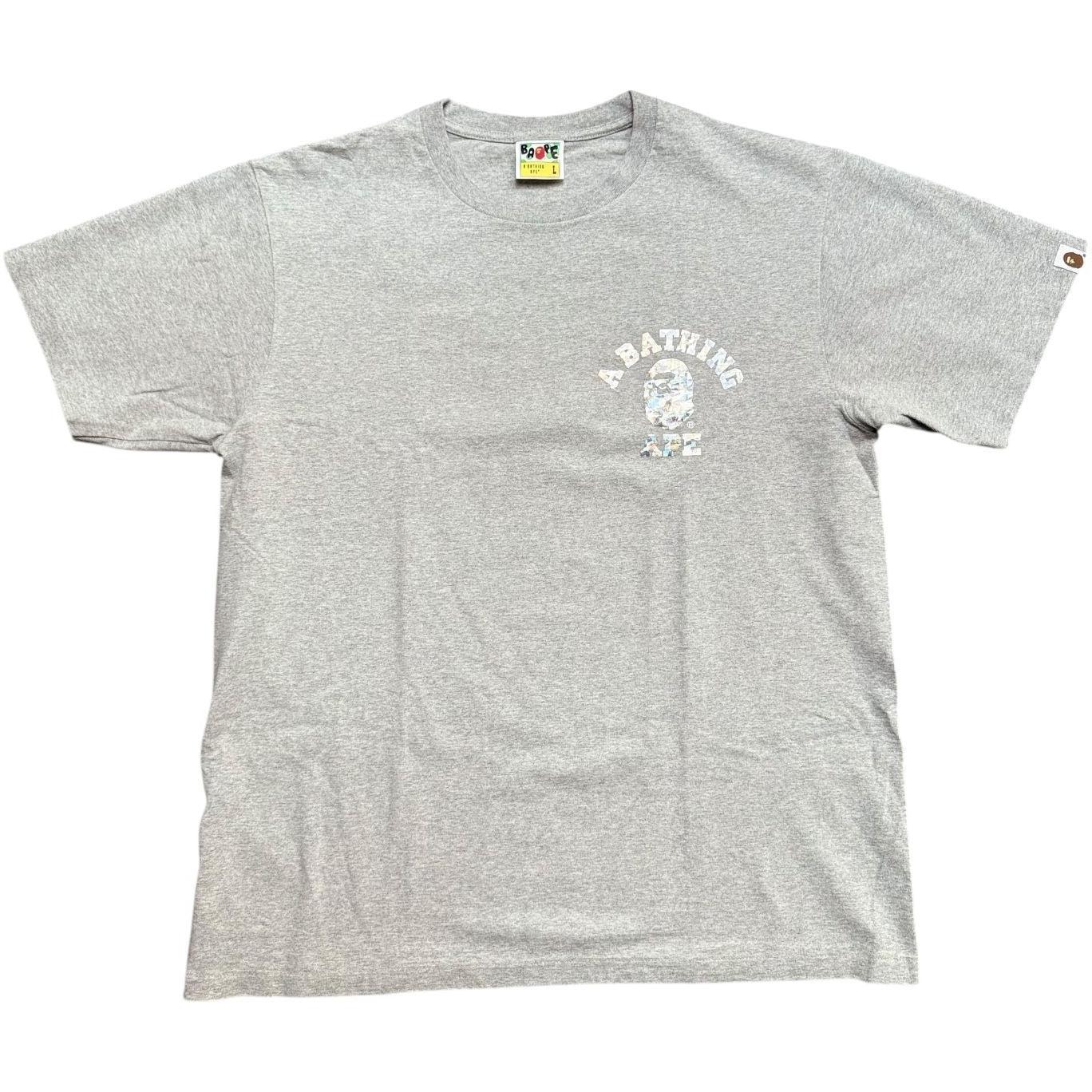 Bape Honeycomb Camo College ATS TEE