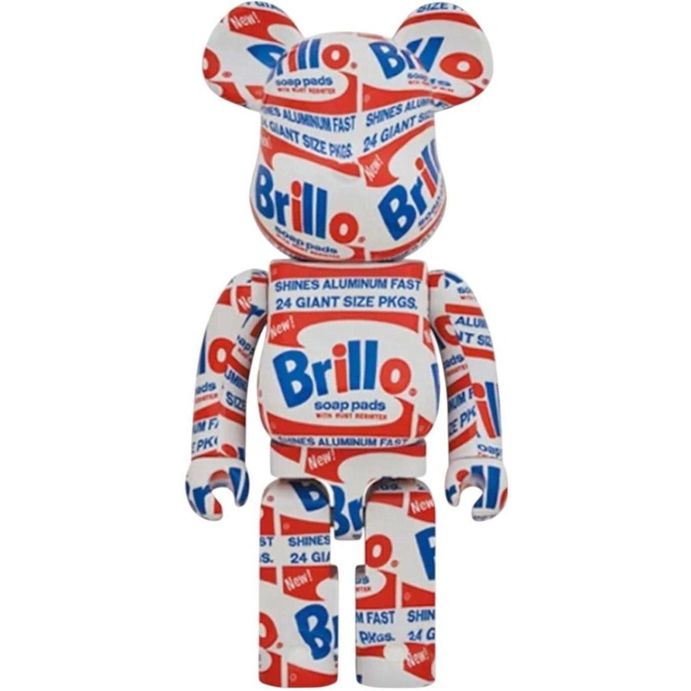 Bearbrick ANDY WARHOL "Brillo" 1000%