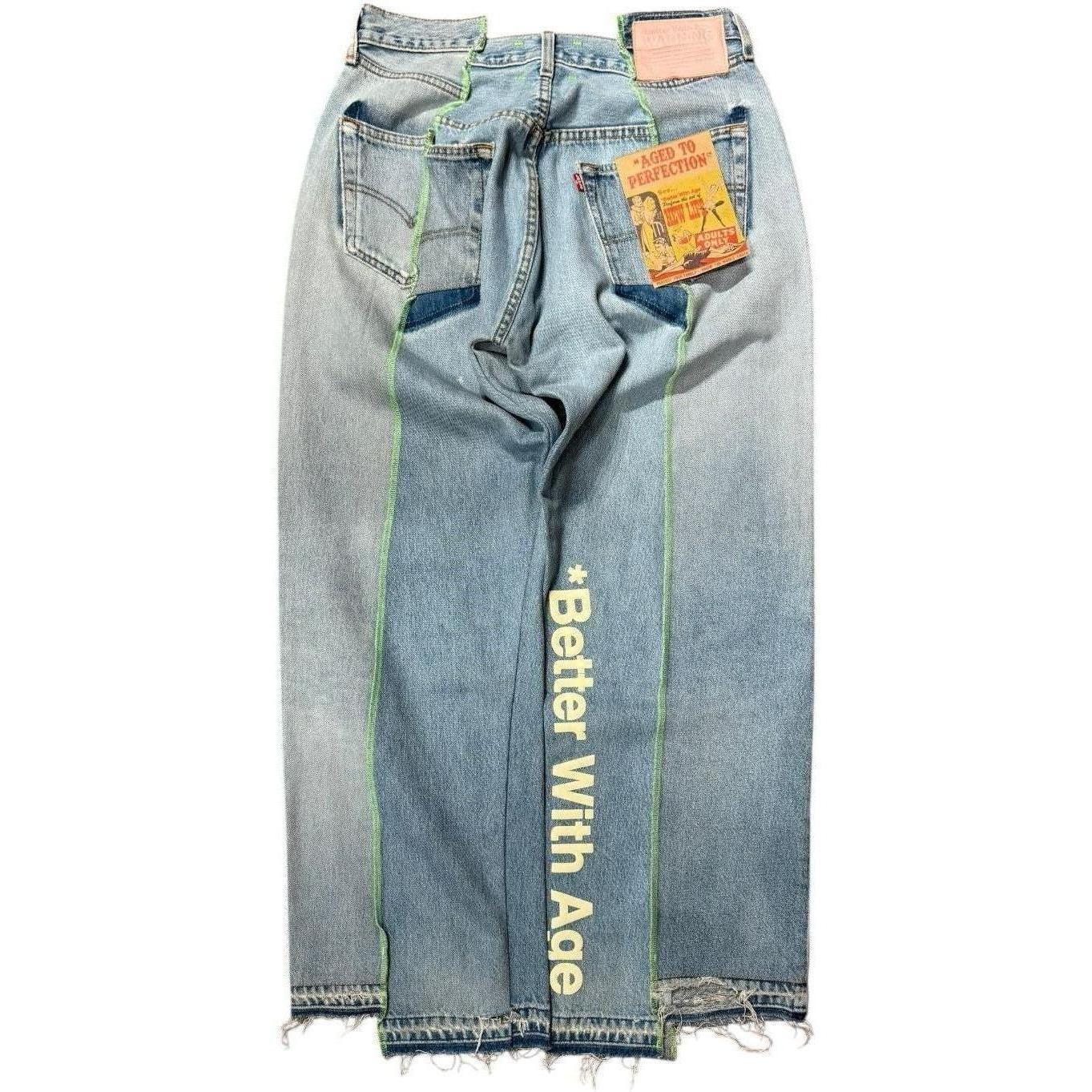 Better With Age Altar Reconstructed Denim Multi #1
