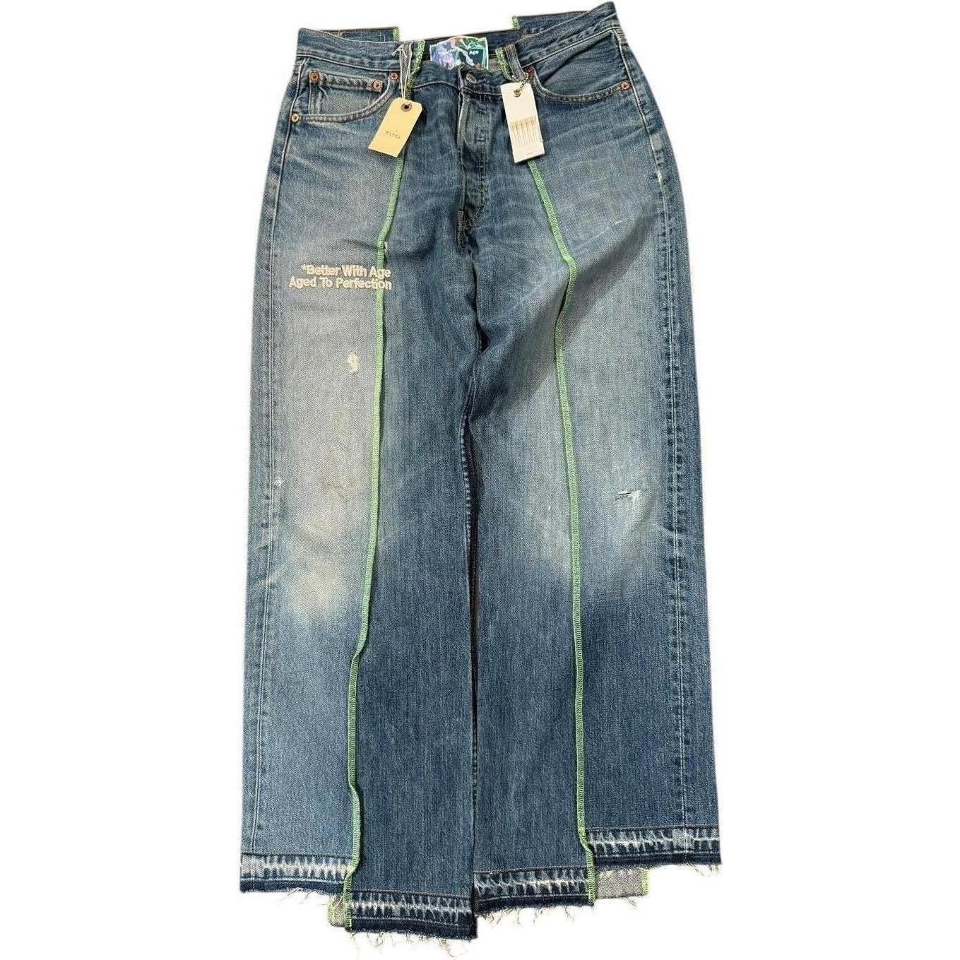 Better With Age Altar Reconstructed Denim Multi #2