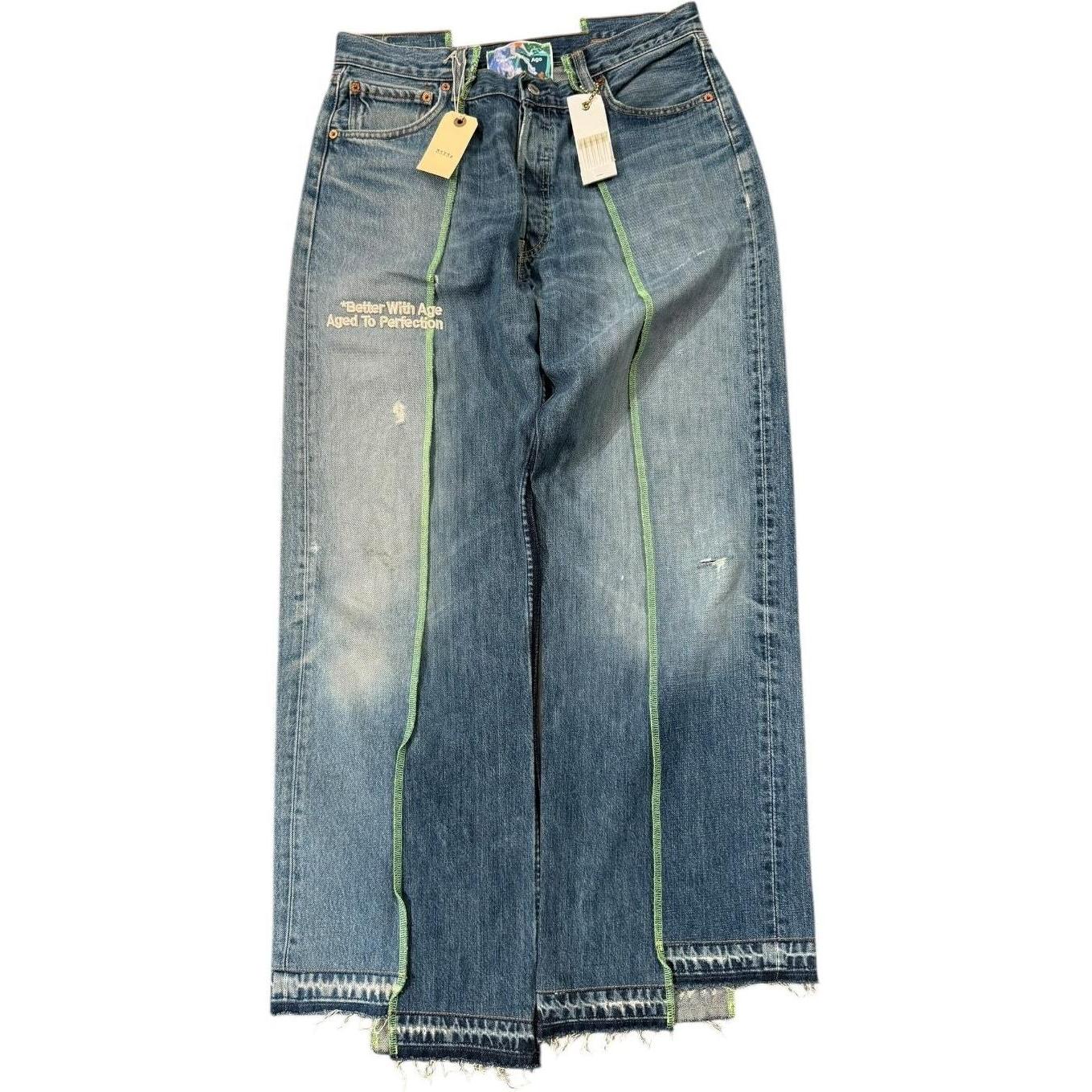 Better With Age Altar Reconstructed Denim Multi #2