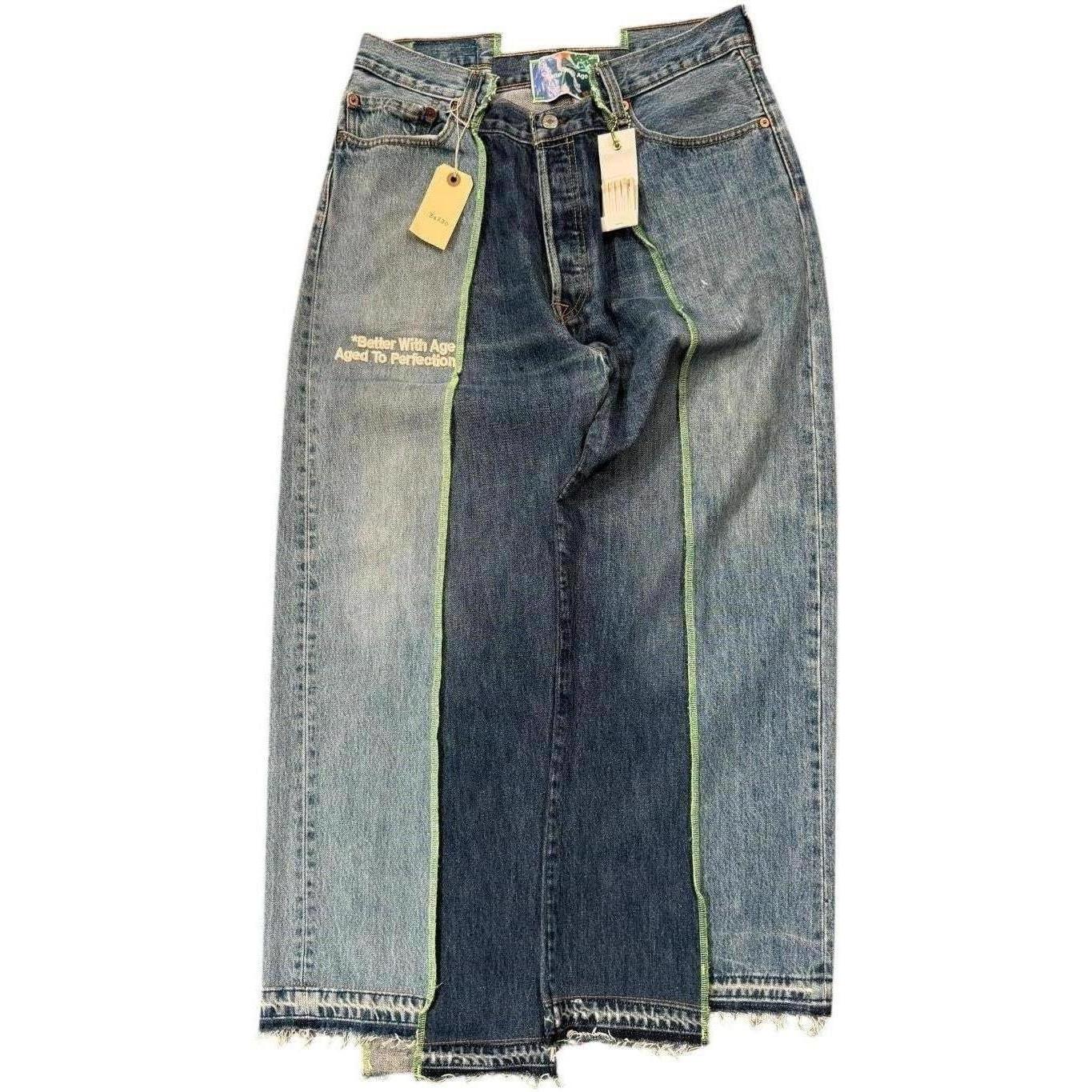 Better With Age Altar Reconstructed Denim Multi #3