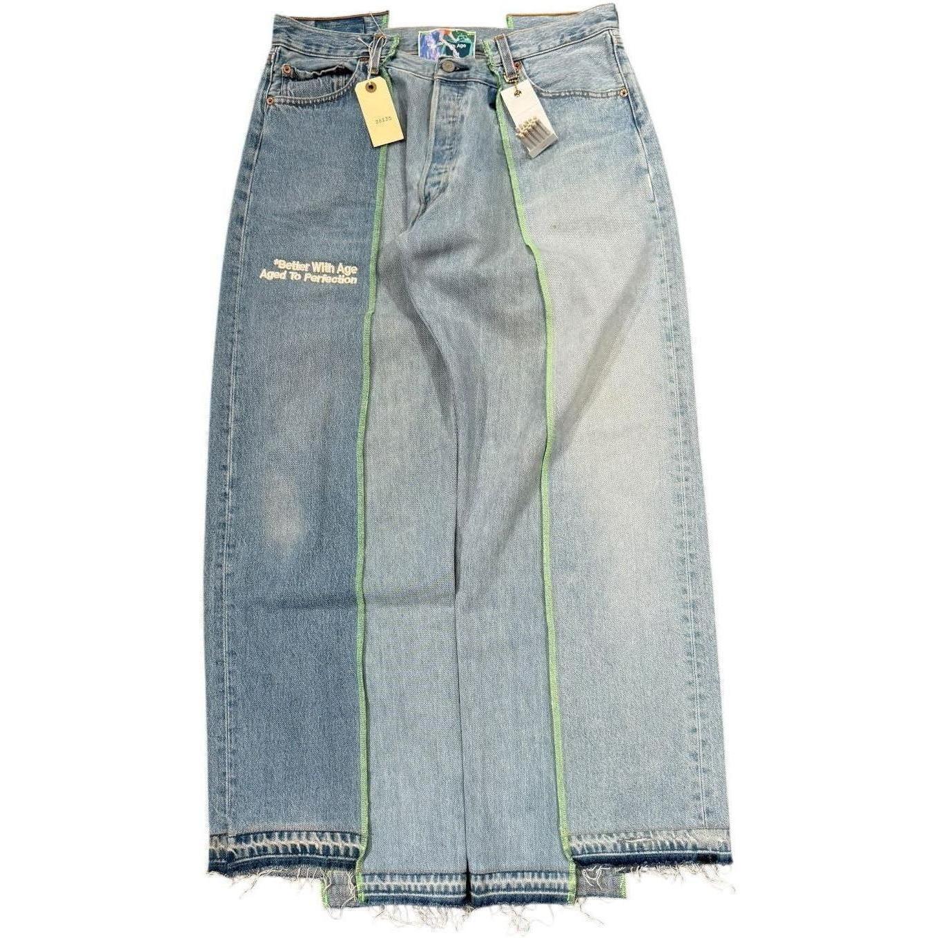 Better With Age Altar Reconstructed Denim Multi #4