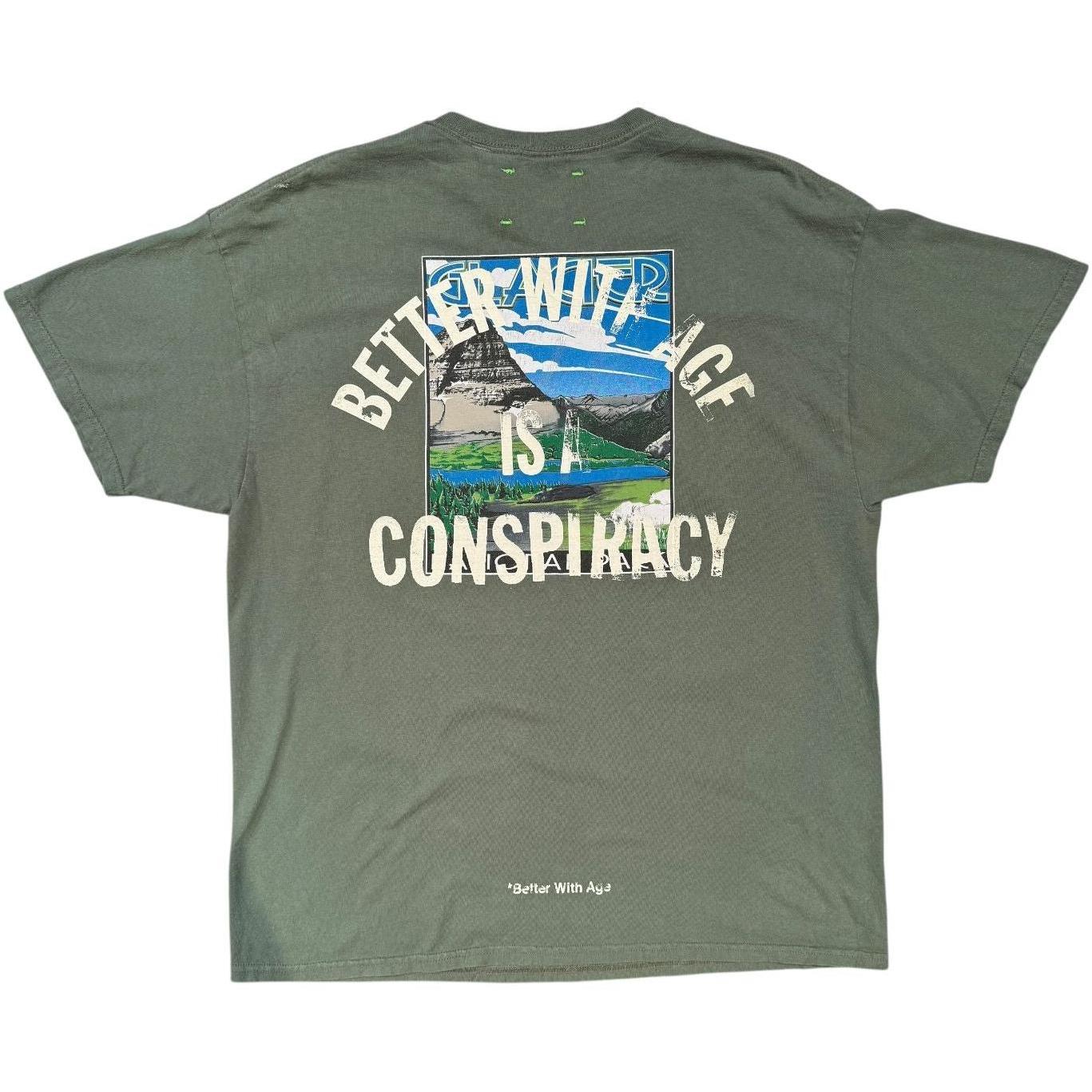 Better With Age Conspiracy T-Shirt Green