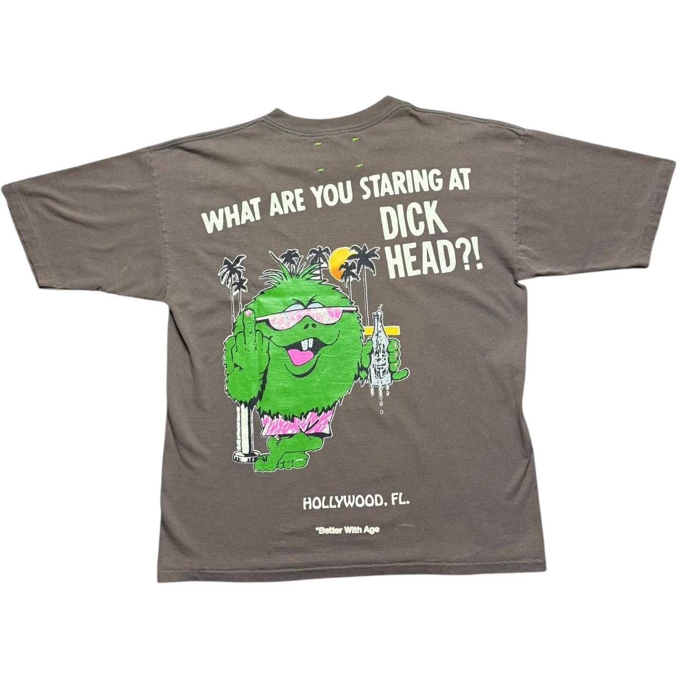 Better With Age Dickhead Tee Brown/Multi