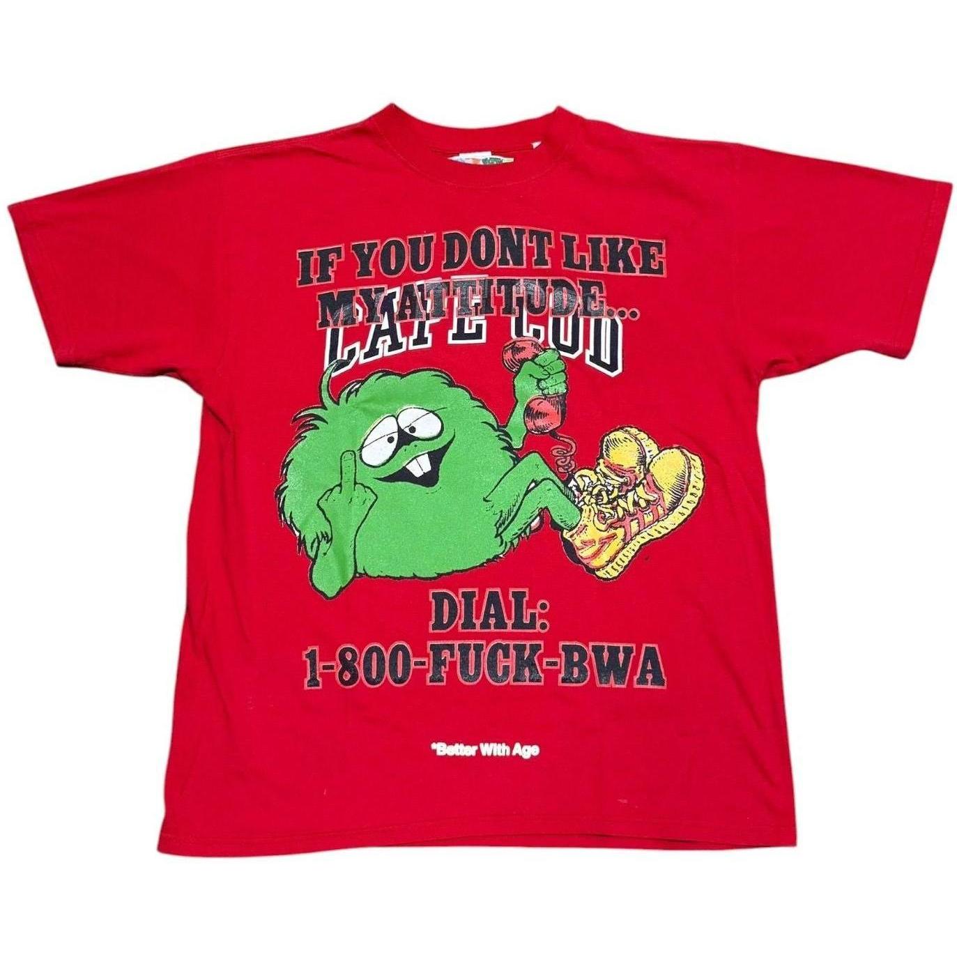 Better With Age Dickhead Tee Red/Multi