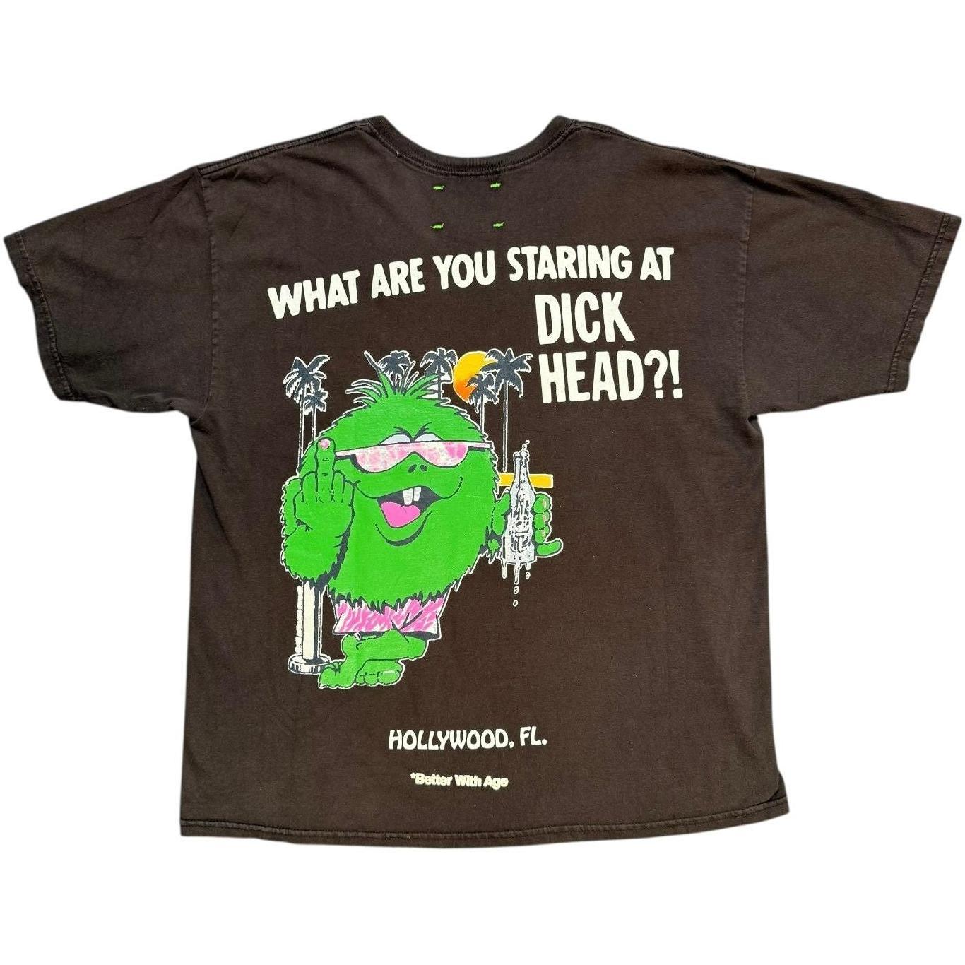 Better With Age Dickhead Vintage T-Shirt Brown