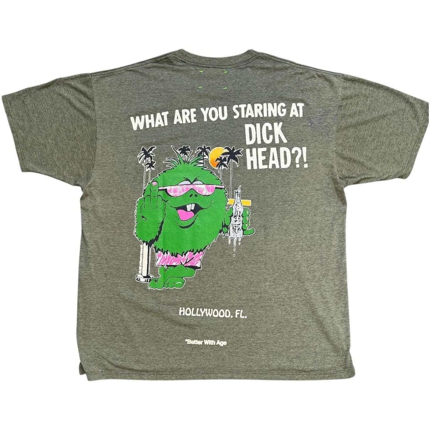 Better With Age Dickhead Vintage T-Shirt Grey