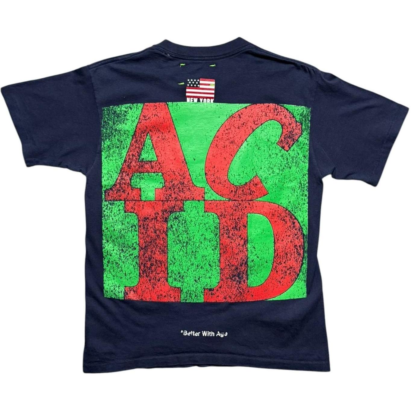 Better With Age Don't Worry Be Happy T-Shirt Navy
