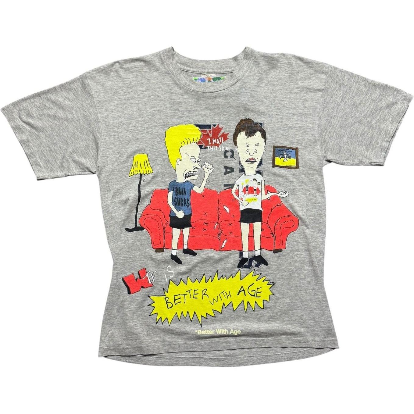 Better With Age Dumb T-Shirt Grey