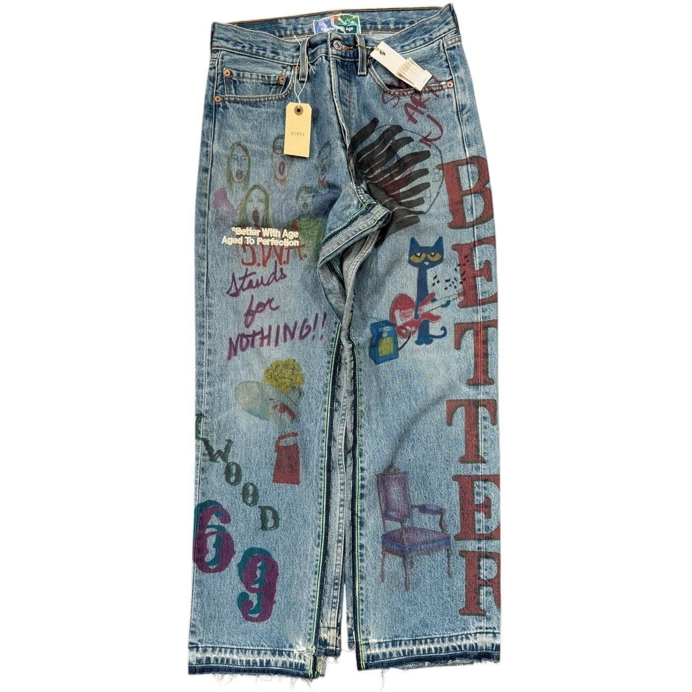 Better With Age Harrison Double-Wide Denim Multi #1