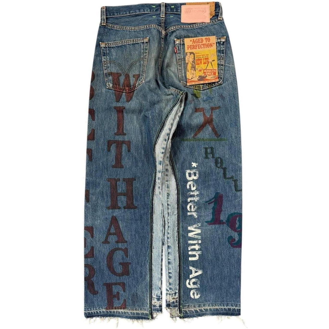 Better With Age Harrison Double-Wide Denim Multi #2