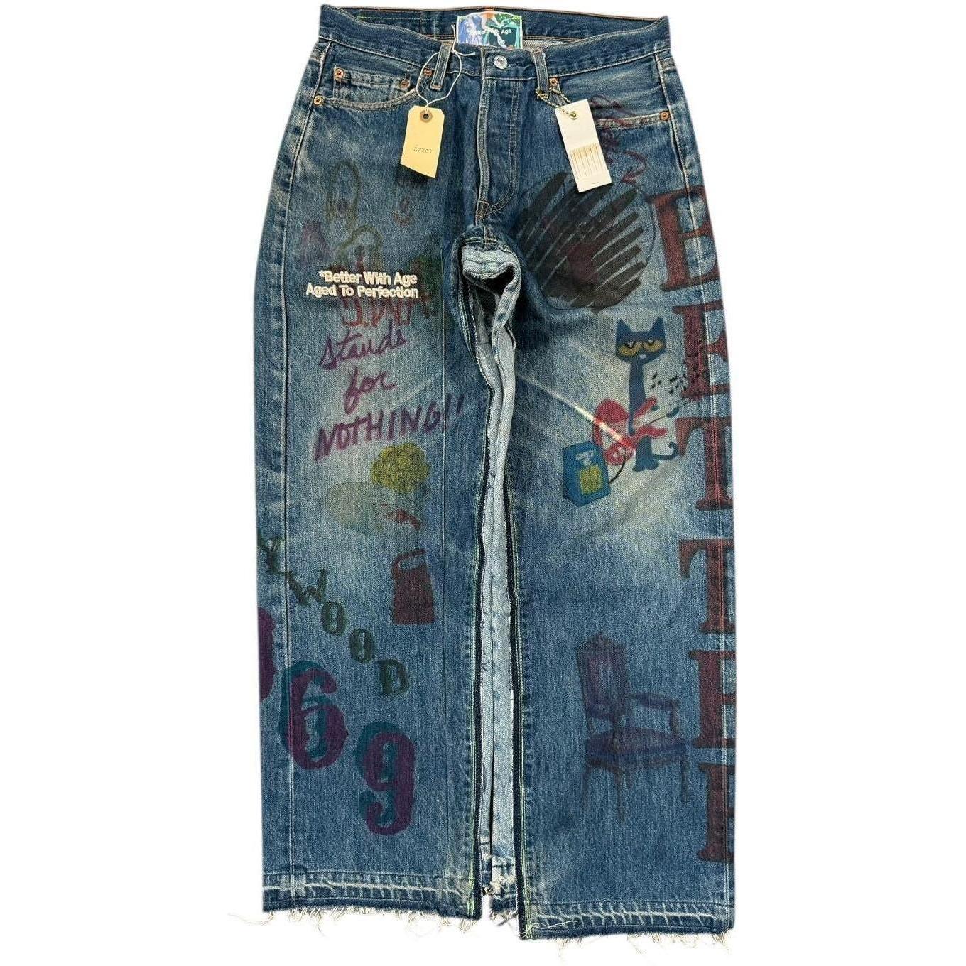 Better With Age Harrison Double-Wide Denim Multi #2
