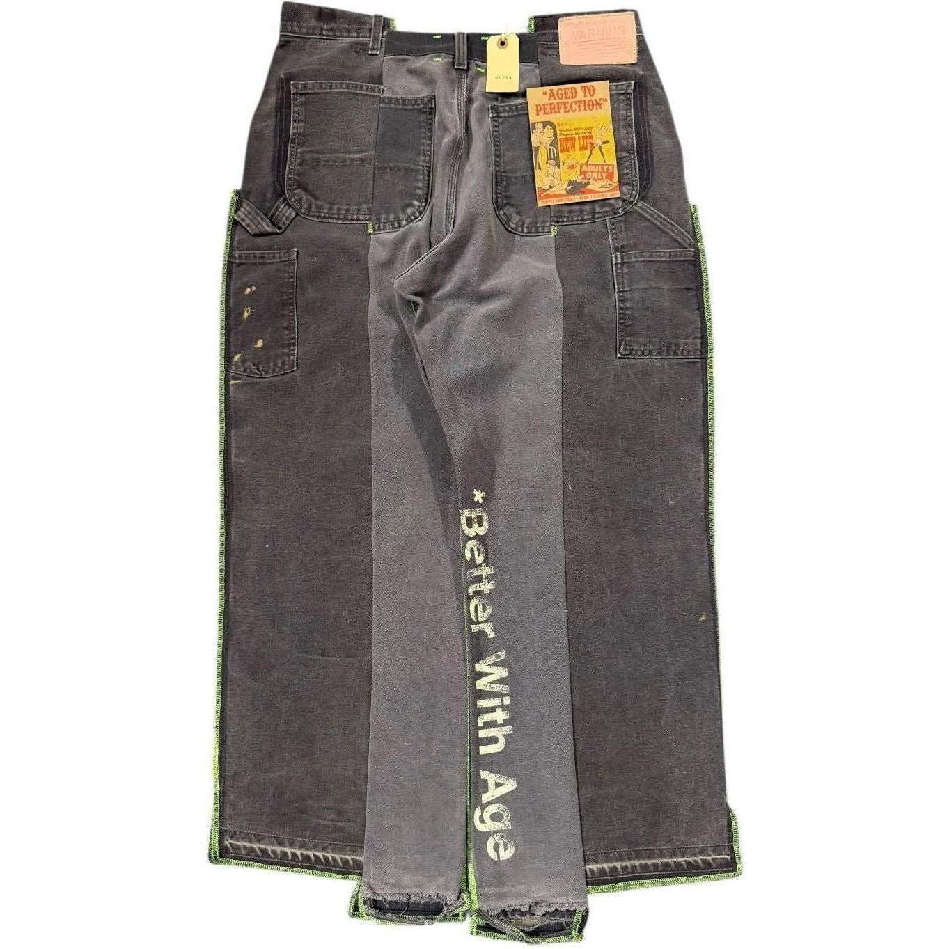 Better With Age Lemon Single-Knee Trouser Multi