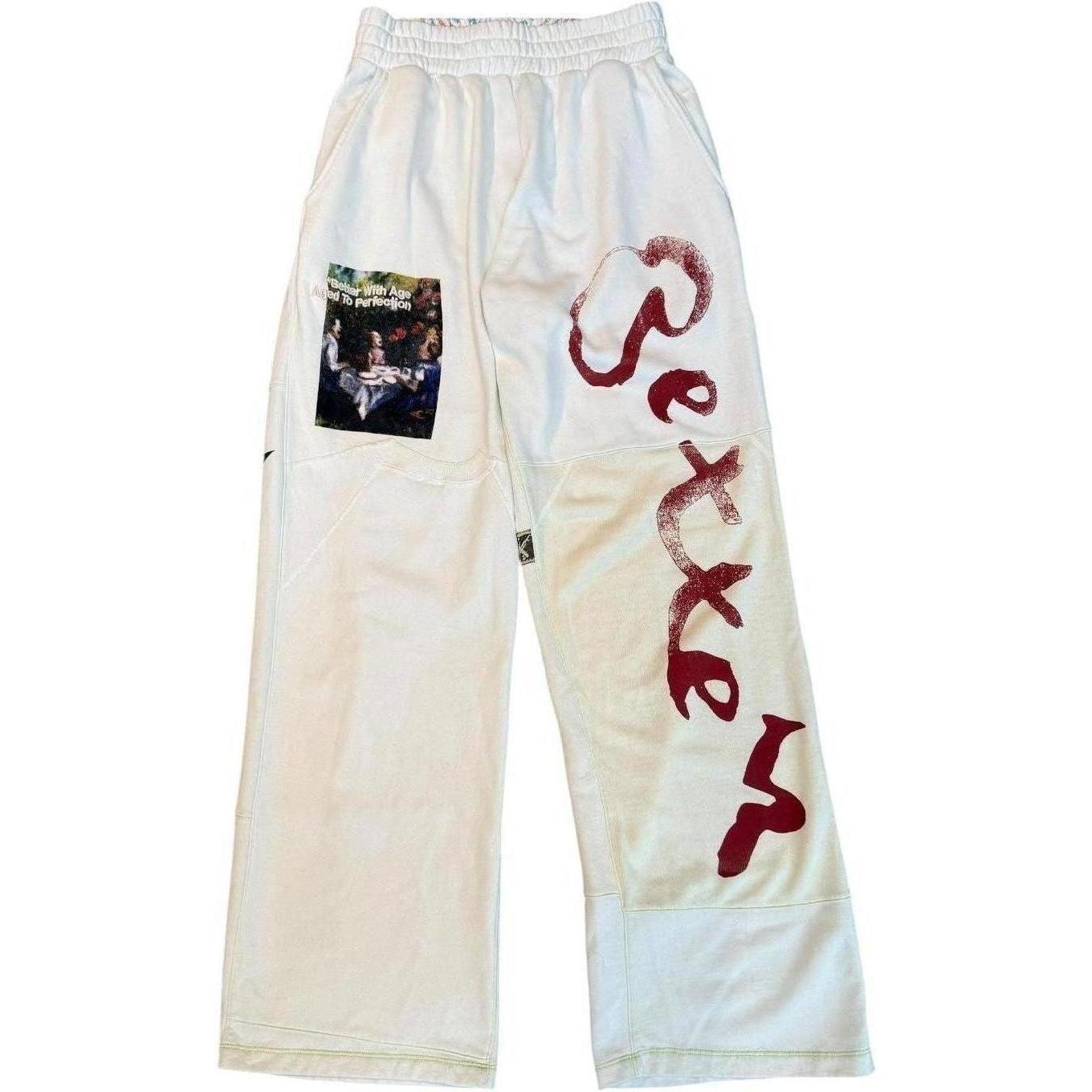 Better With Age Remoir Sweatpants White 1