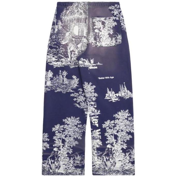 Better With Age Teresa Sweatpants Navy White