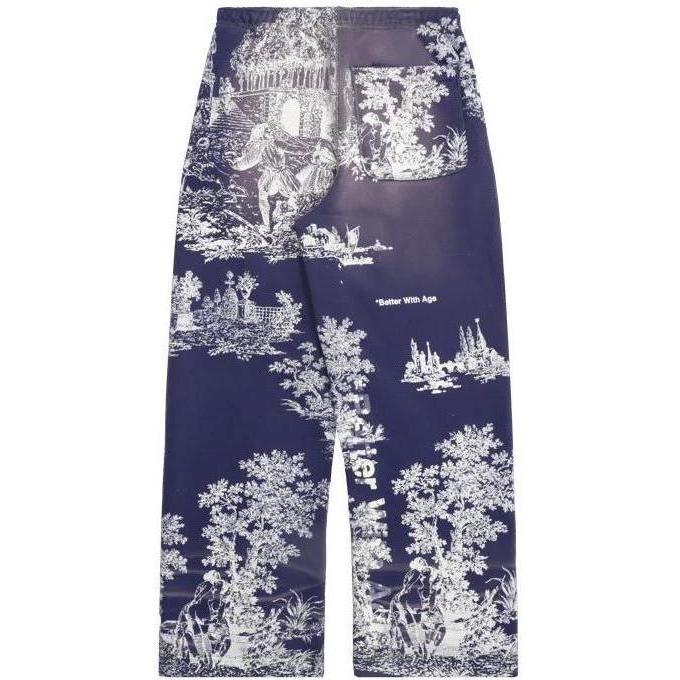 Better With Age Teresa Sweatpants Navy White