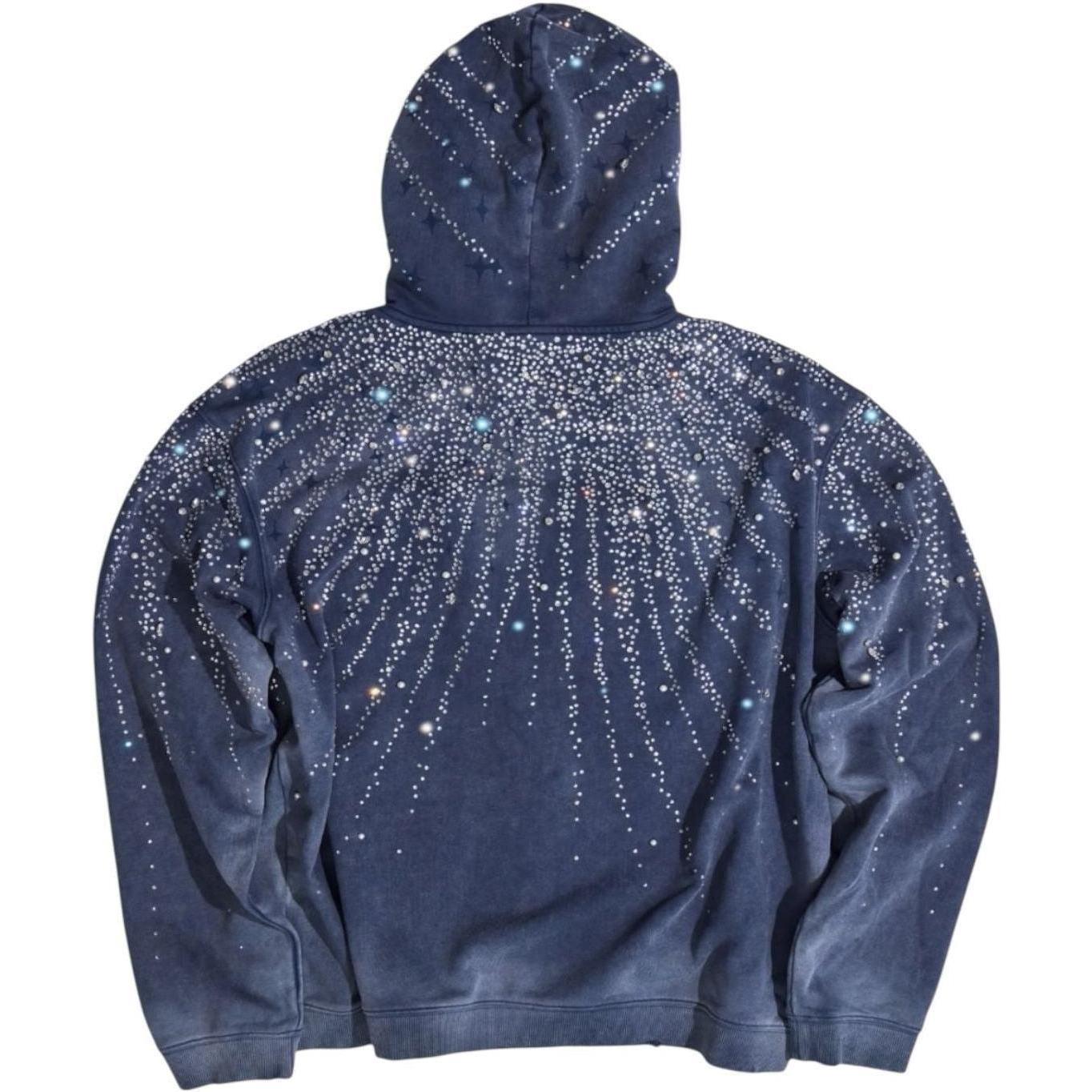 Birth of a Royal Child 20k Steller Diamond Hoodie Blue
