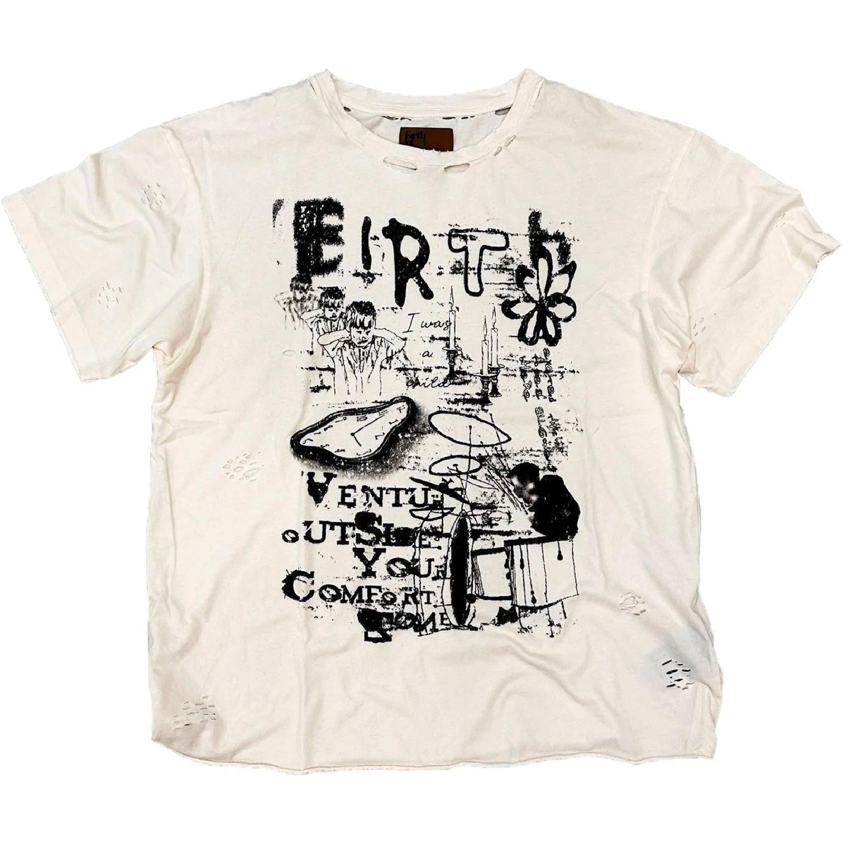 Birth of a Royal Child Blues Vintage T-Shirt Cream