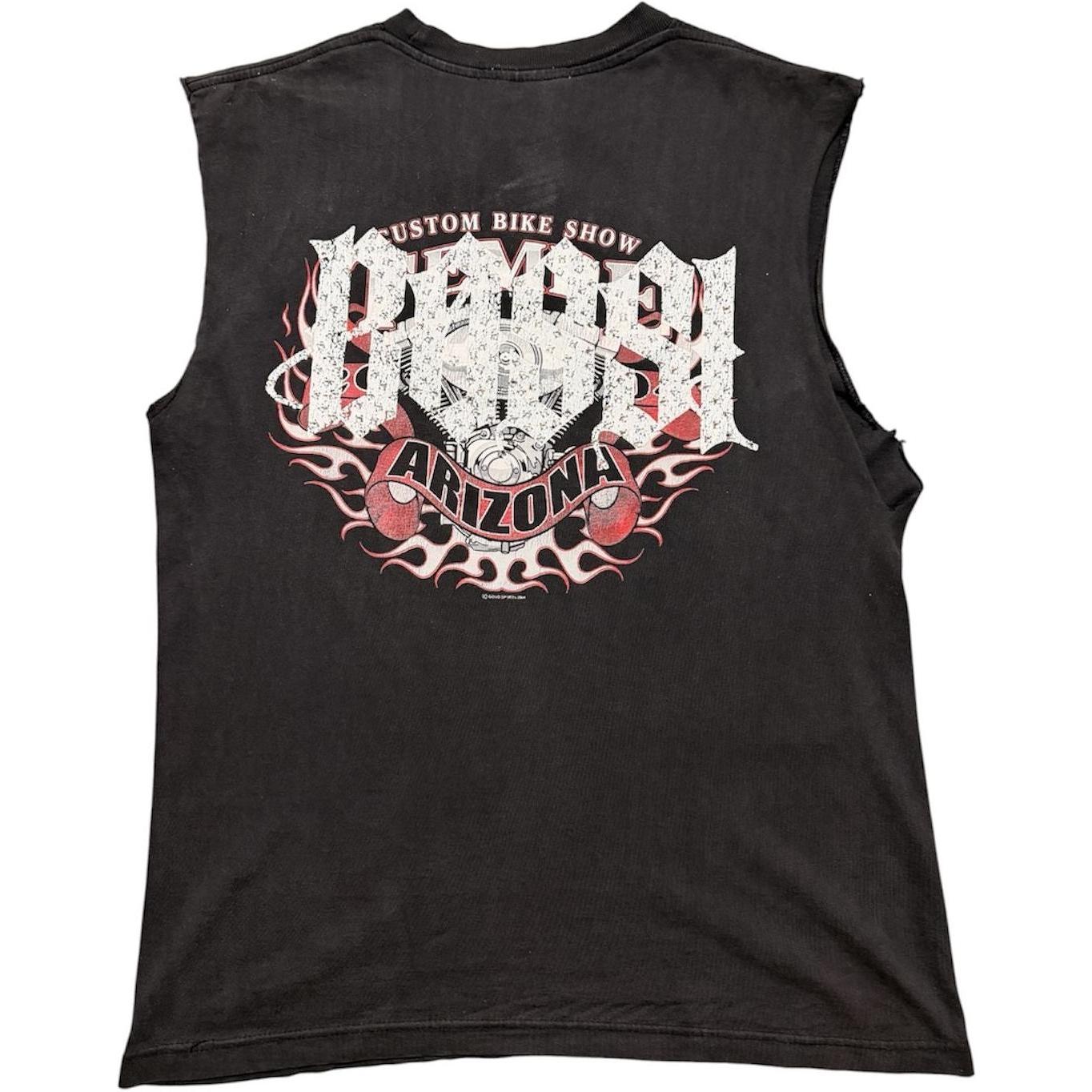 Bossi Custom Bike Show Cut Off Vintage Tee Black