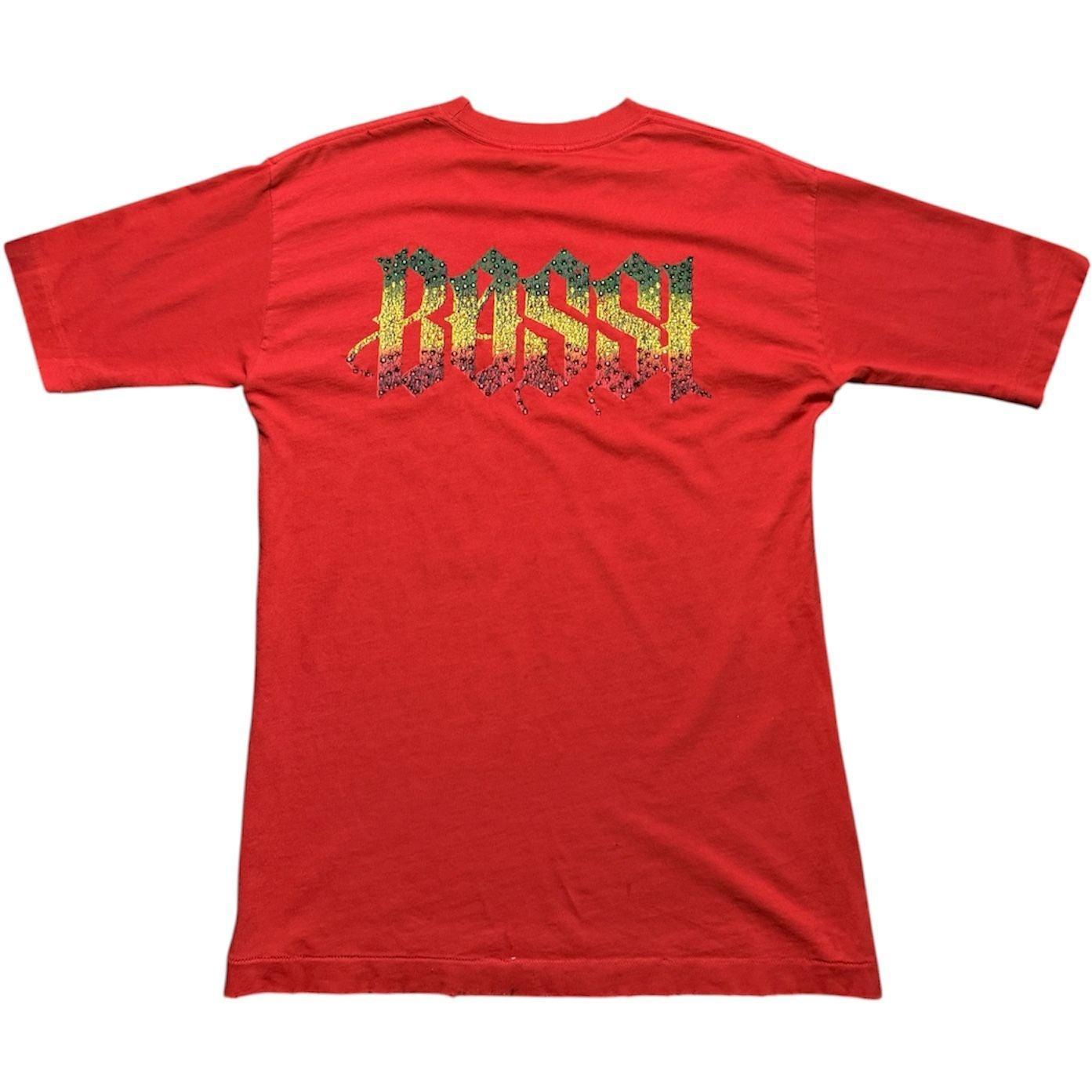 Bossi Skull Cross Vinatge Tee Red