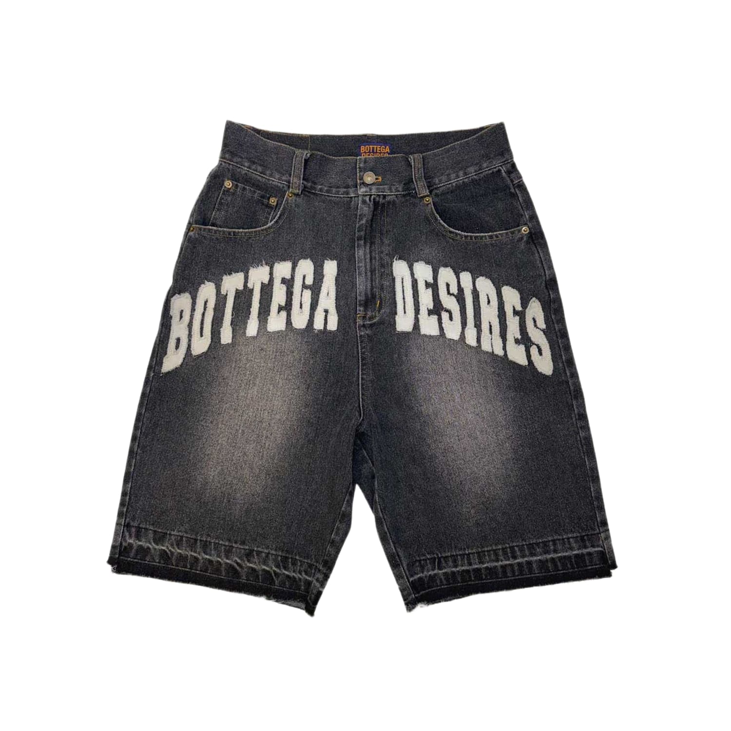 Bottega Desires Denim Shorts Black