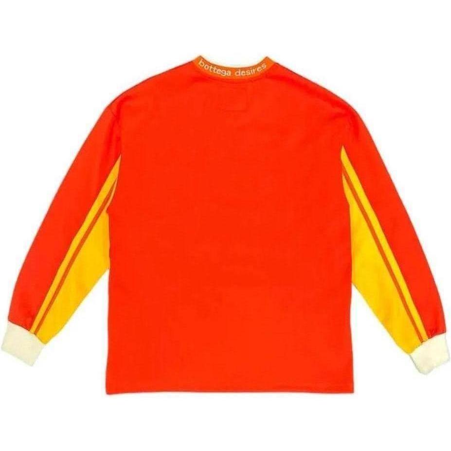 Bottega Desires Hockey Long Sleeve Jersey Orange Red