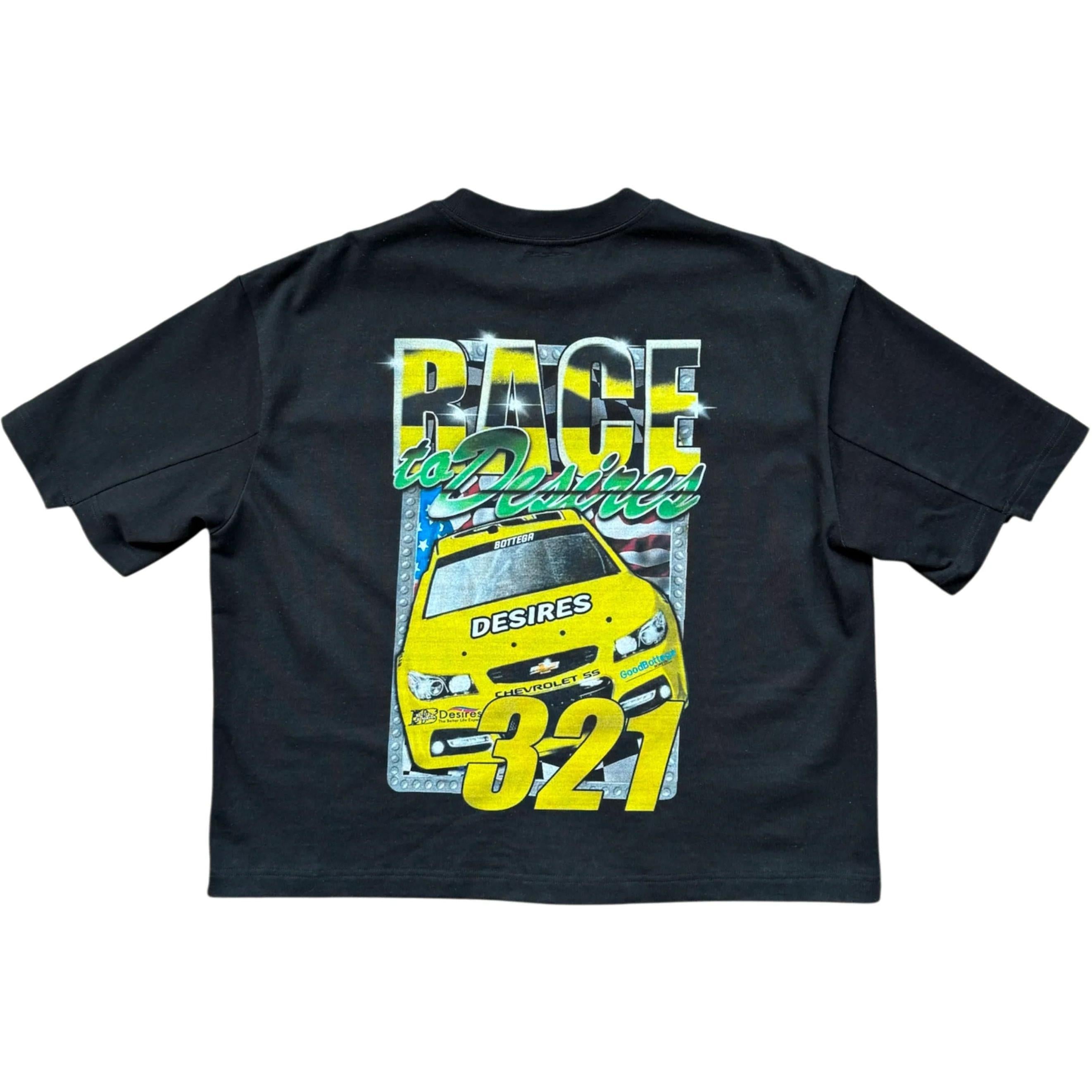 Bottega Desires Race T-Shirt Black