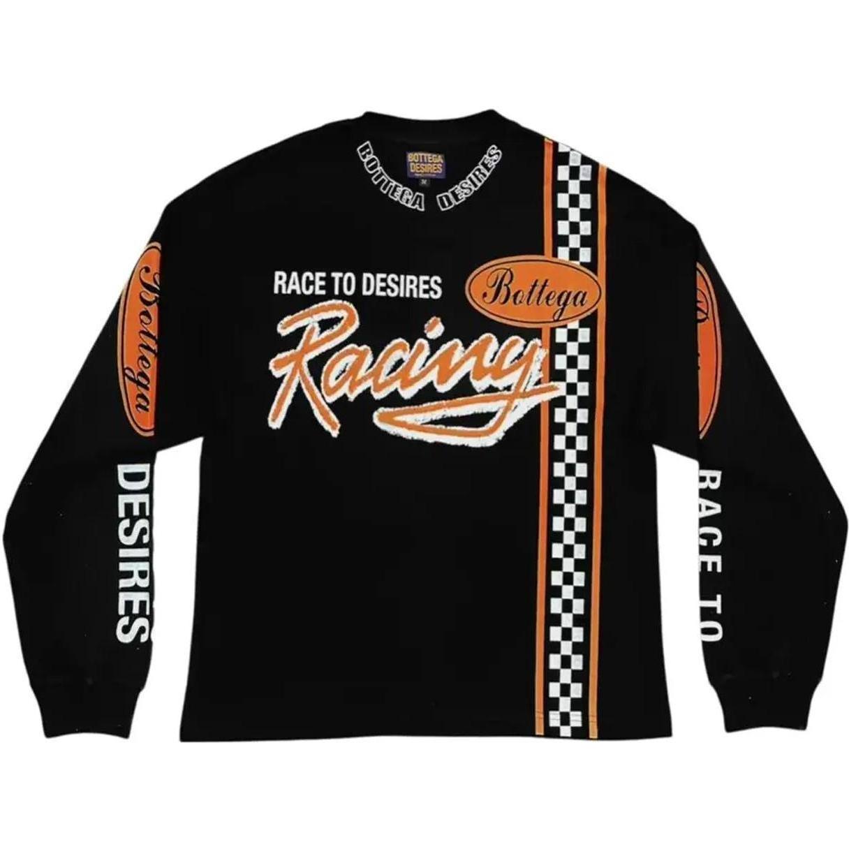 Bottega Desires Race to Desires L/S T-Shirt Black