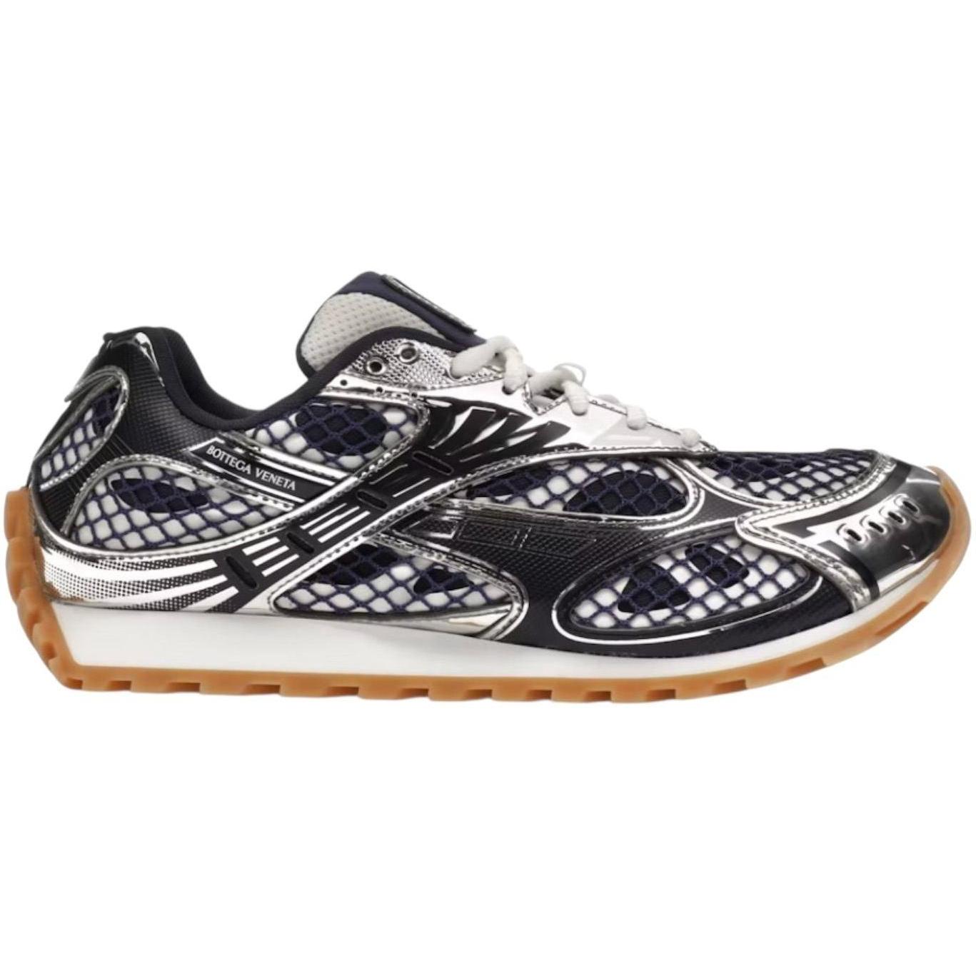 Bottega Veneta Orbit Abyss Silver