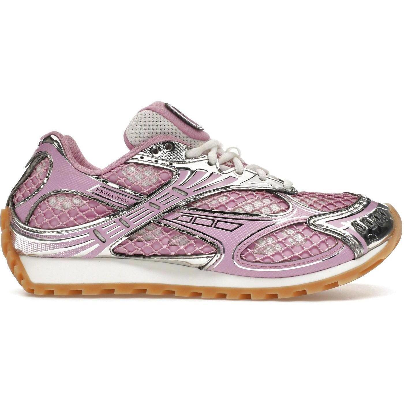 Bottega Veneta Orbit Gloss Silver (Women's)