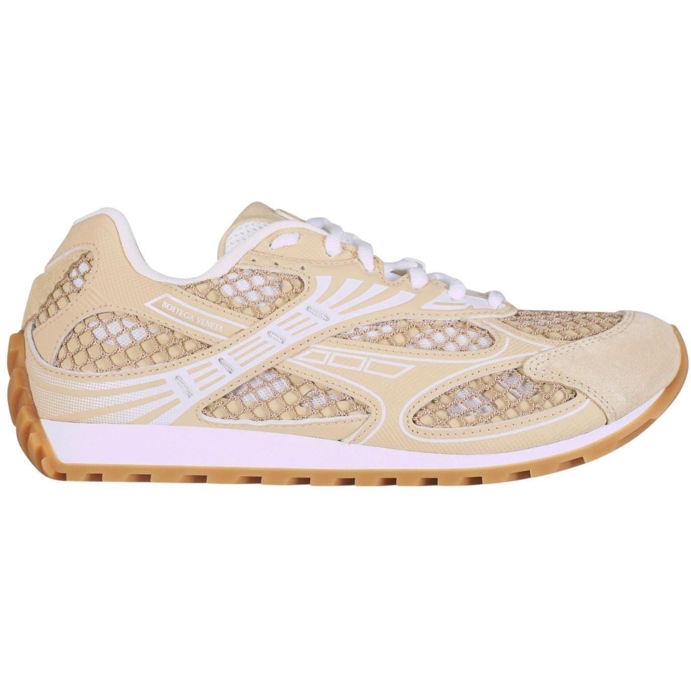 Bottega Veneta Orbit Tan Suede