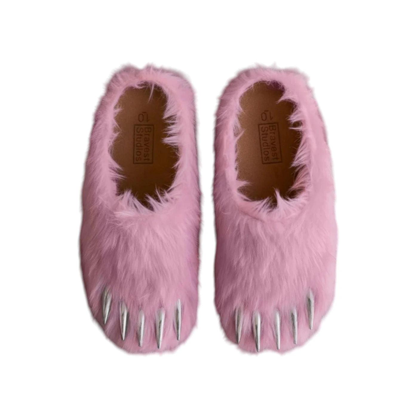 Bravest Studios Bear Claw Mule Pink