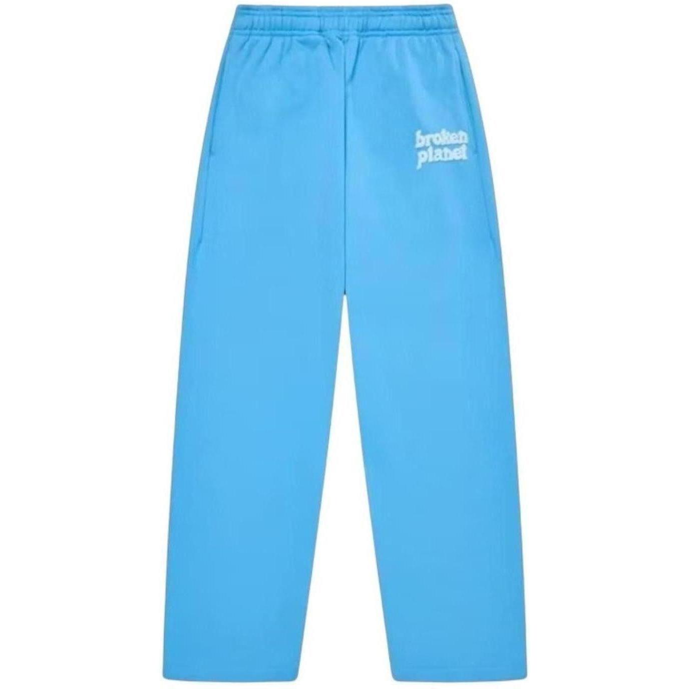 Broken Planet Market Basics Straight Leg Sweatpants Light Blue