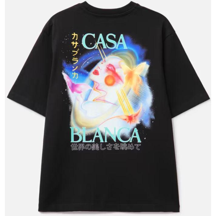 Casablanca Connection Short Sleeve T-Shirt Black