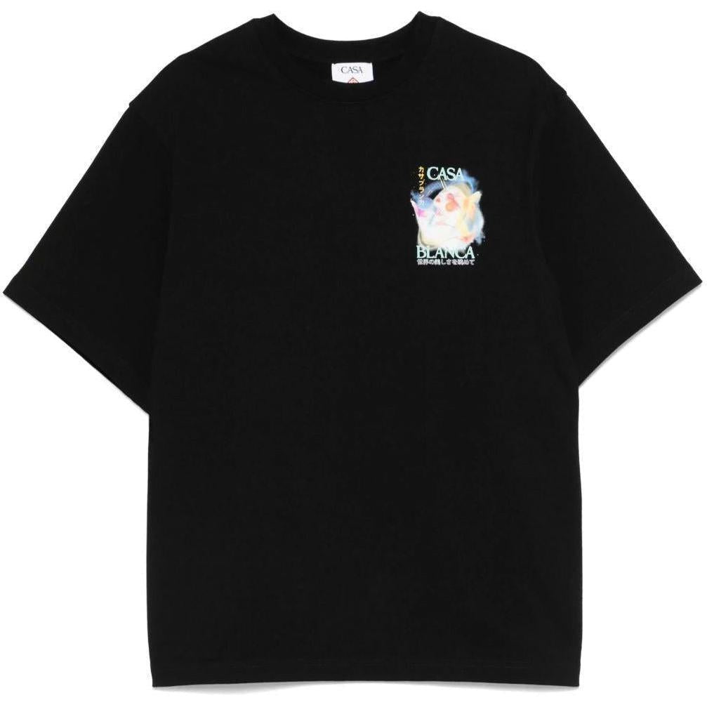 Casablanca Connection Short Sleeve T-Shirt Black