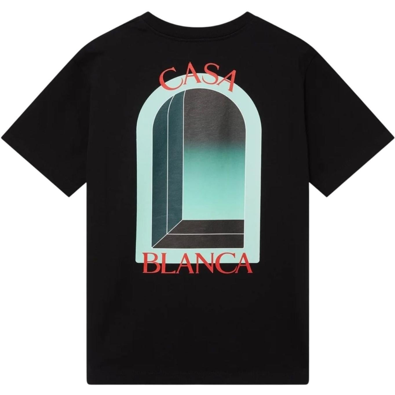 Casablanca Paris L'Arche T-Shirt Black
