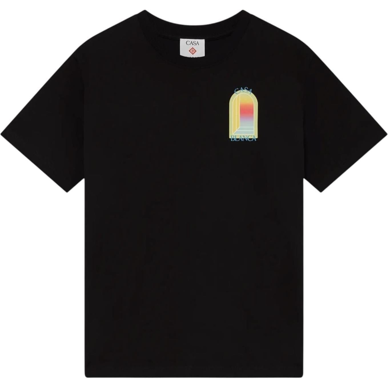 Casablanca Paris L'Arche T-Shirt Black