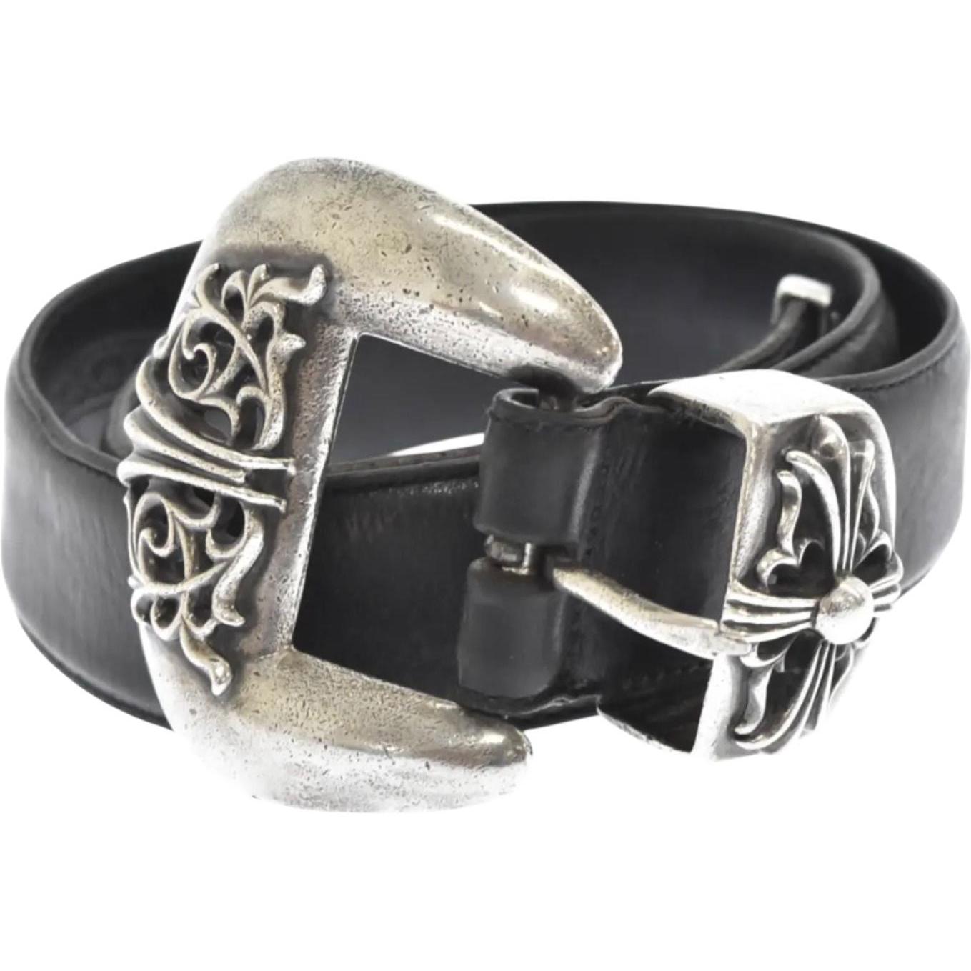 Chrome Hearts 3-Piece Western Leather Belt - Like New