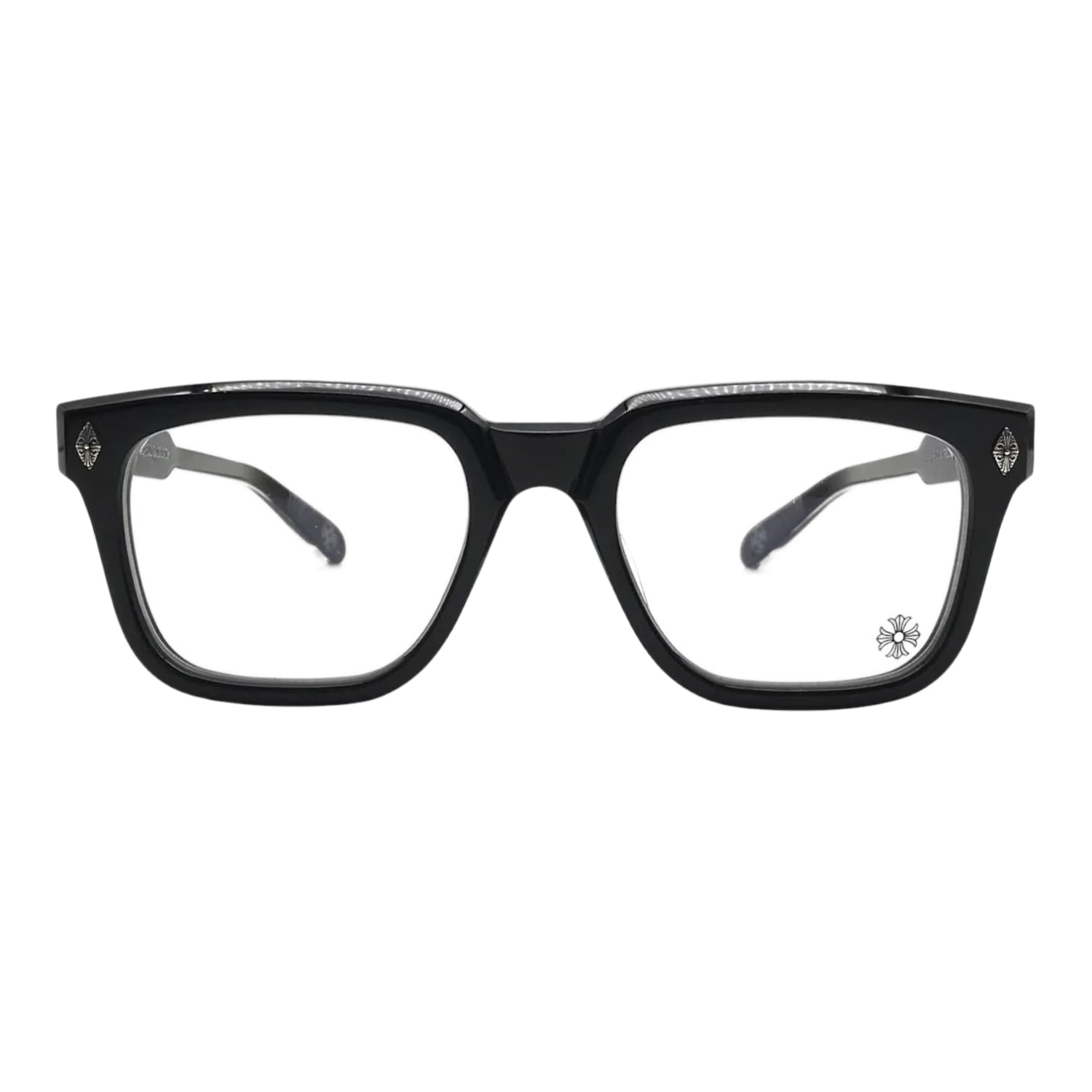 Chrome Hearts Ambidixtrous Black/Silver Glasses