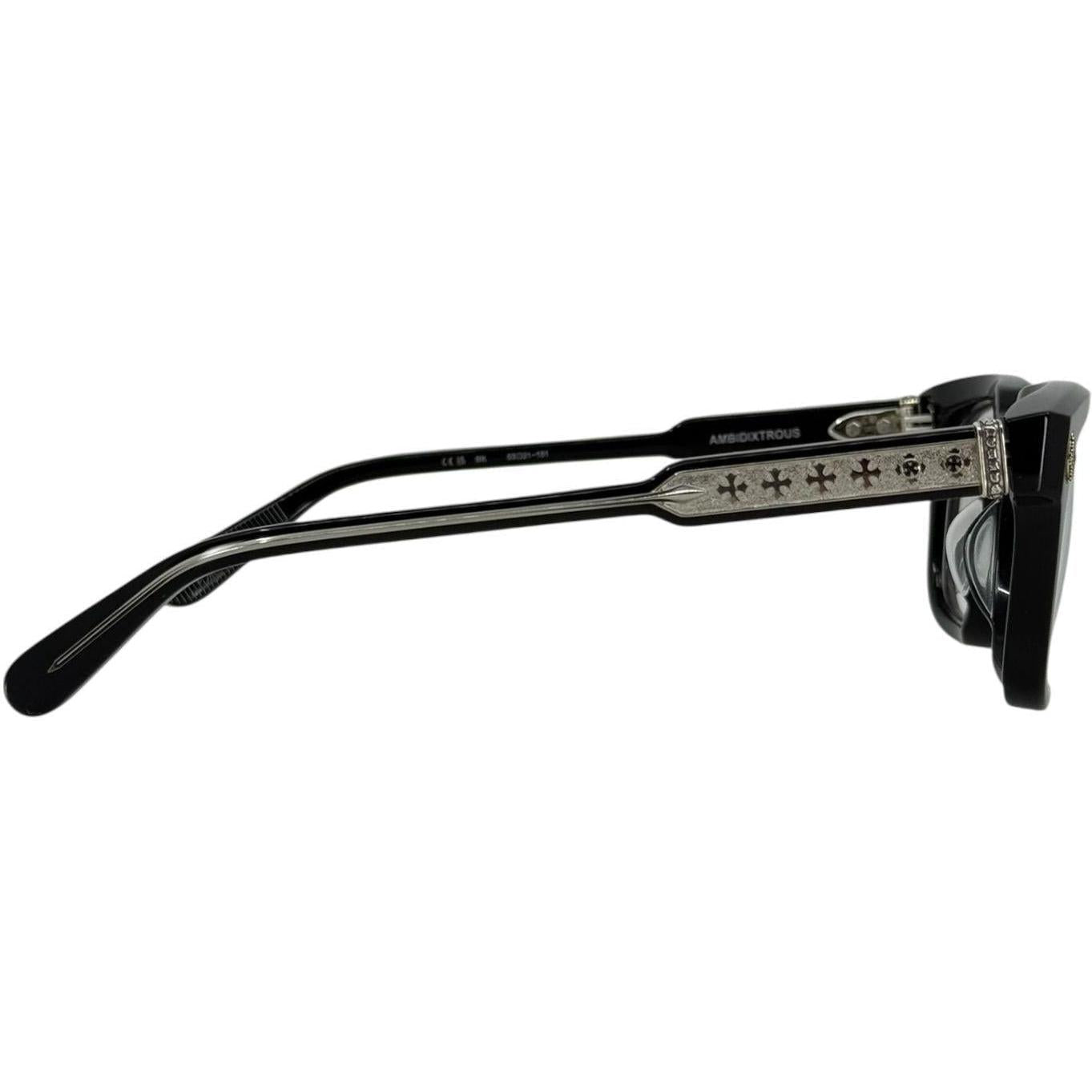 Chrome Hearts Ambidixtrous Black/Silver Glasses
