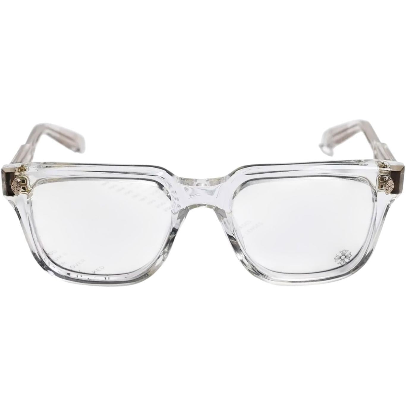 Chrome Hearts Ambidixtrous Crystal/18k Gold Plated Glasses