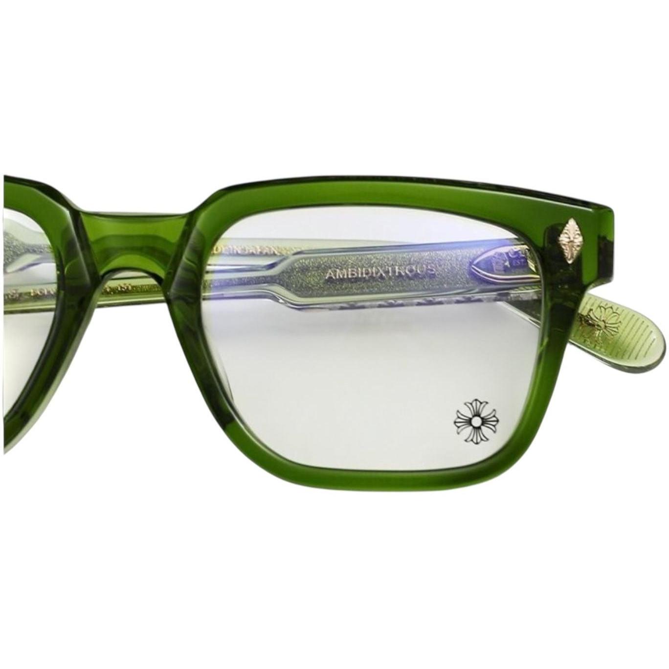 Chrome Hearts Ambidixtrous Green/18k Gold Plated Glasses