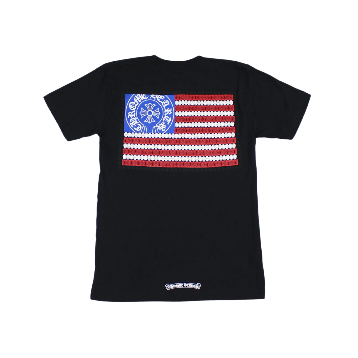 Chrome Hearts American Flag Dagger T-shirt Black